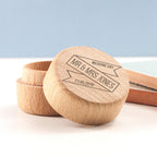 Personalised Couple's Wedding Ring Box