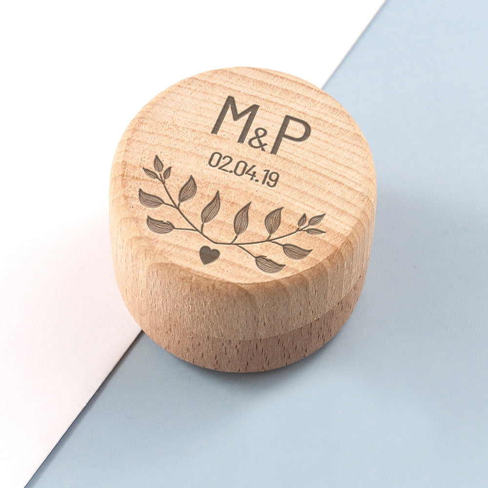 Personalised Special Date Ring Box