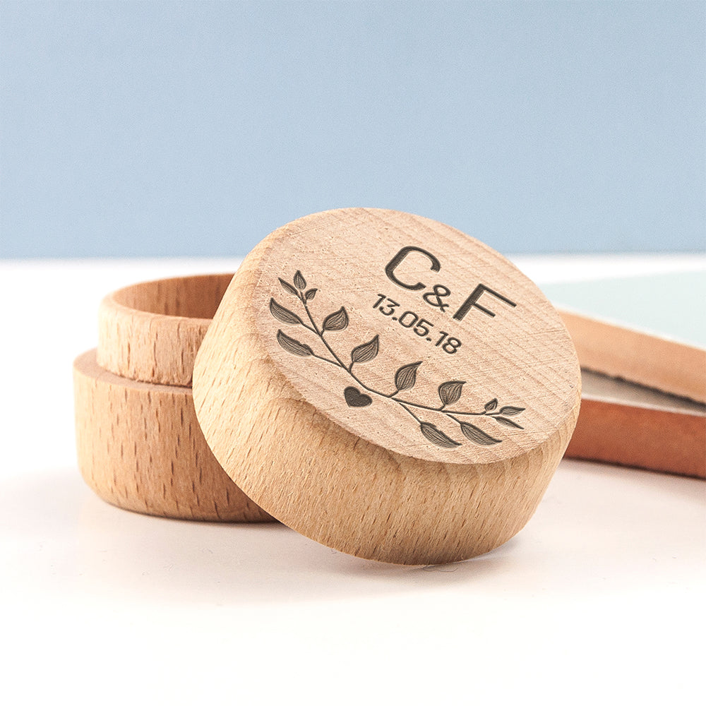 Personalised Special Date Ring Box
