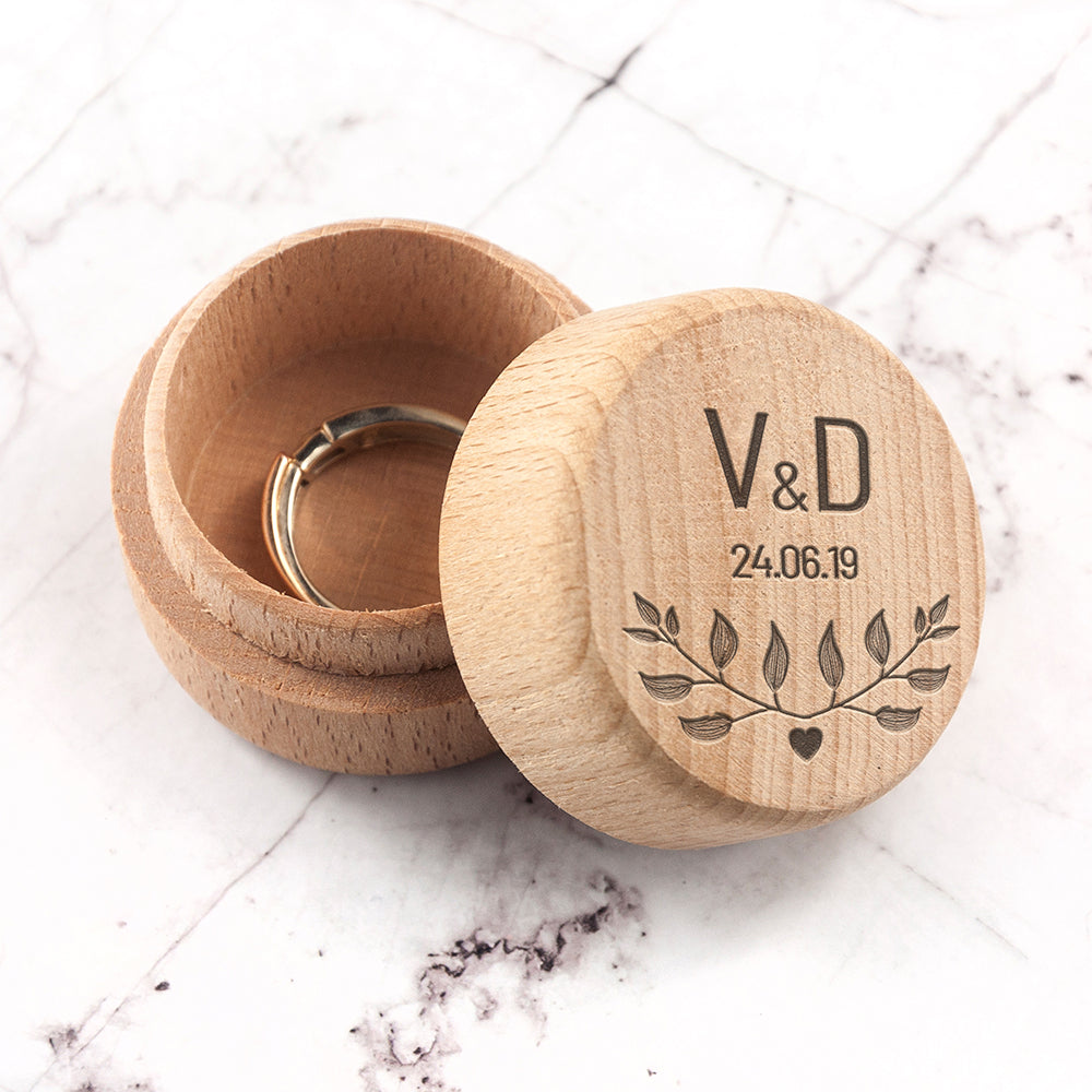 Personalised Special Date Ring Box
