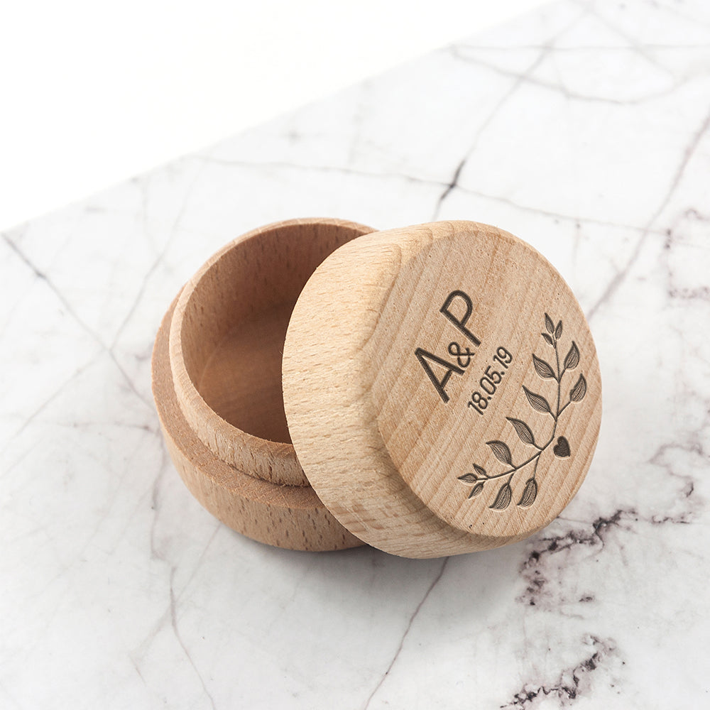Personalised Special Date Ring Box