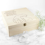 Personalised Mama Bear Keepsake Box