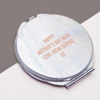 Personalised Boss Lady Round Compact Mirror