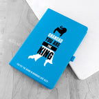Personalised Grandad The King A5 Notebook