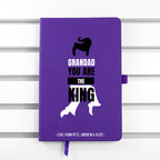 Personalised Grandad The King A5 Notebook