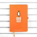 Personalised The Coolest Dad A5 Notebook