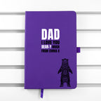 Personalised Love You Bear-Y Much A5 Notebook