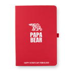 Personalised Bear A5 Notebook
