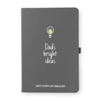 Personalised Dad's Bright Ideas A5 Notebook