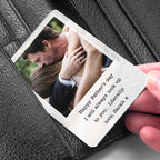 Personalised Dad's Photographic Wallet Keepsake