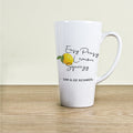 Easy Peasy Lemon Squeezy Latte Mug