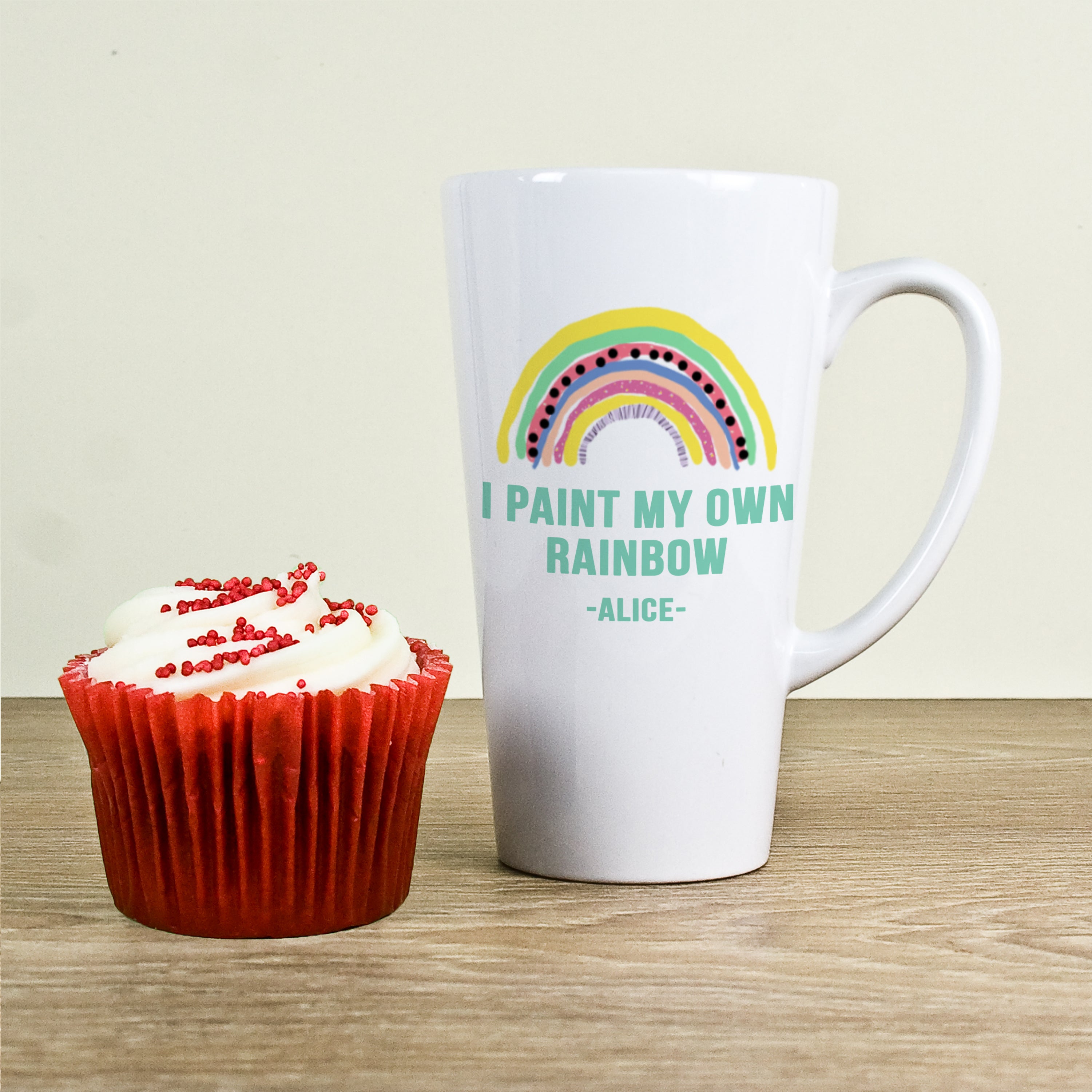 My Own Rainbow Latte Mug