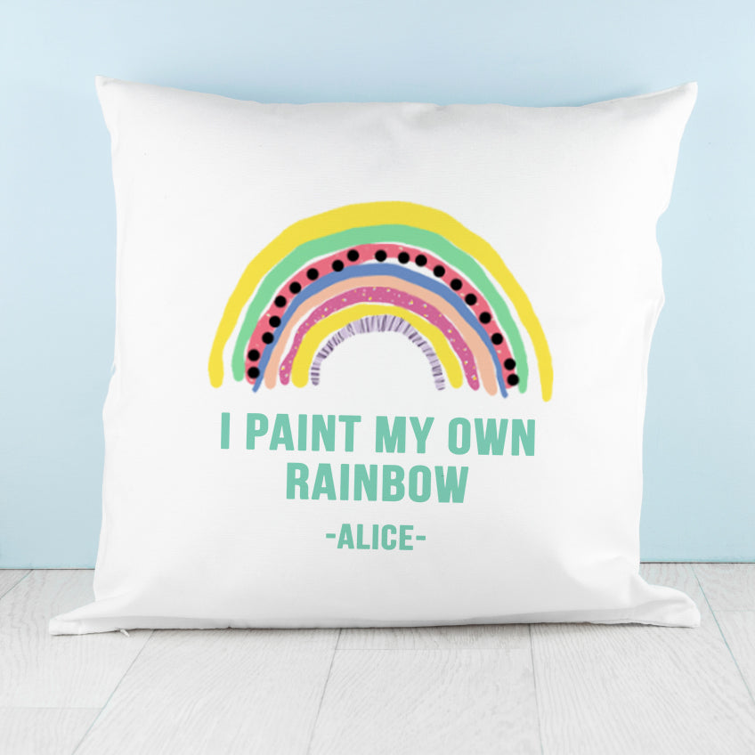 My Own Rainbow Square Cushion Cover