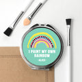 My Own Rainbow Round Compact Mirror