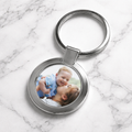 Personalised Round Photo Keyring