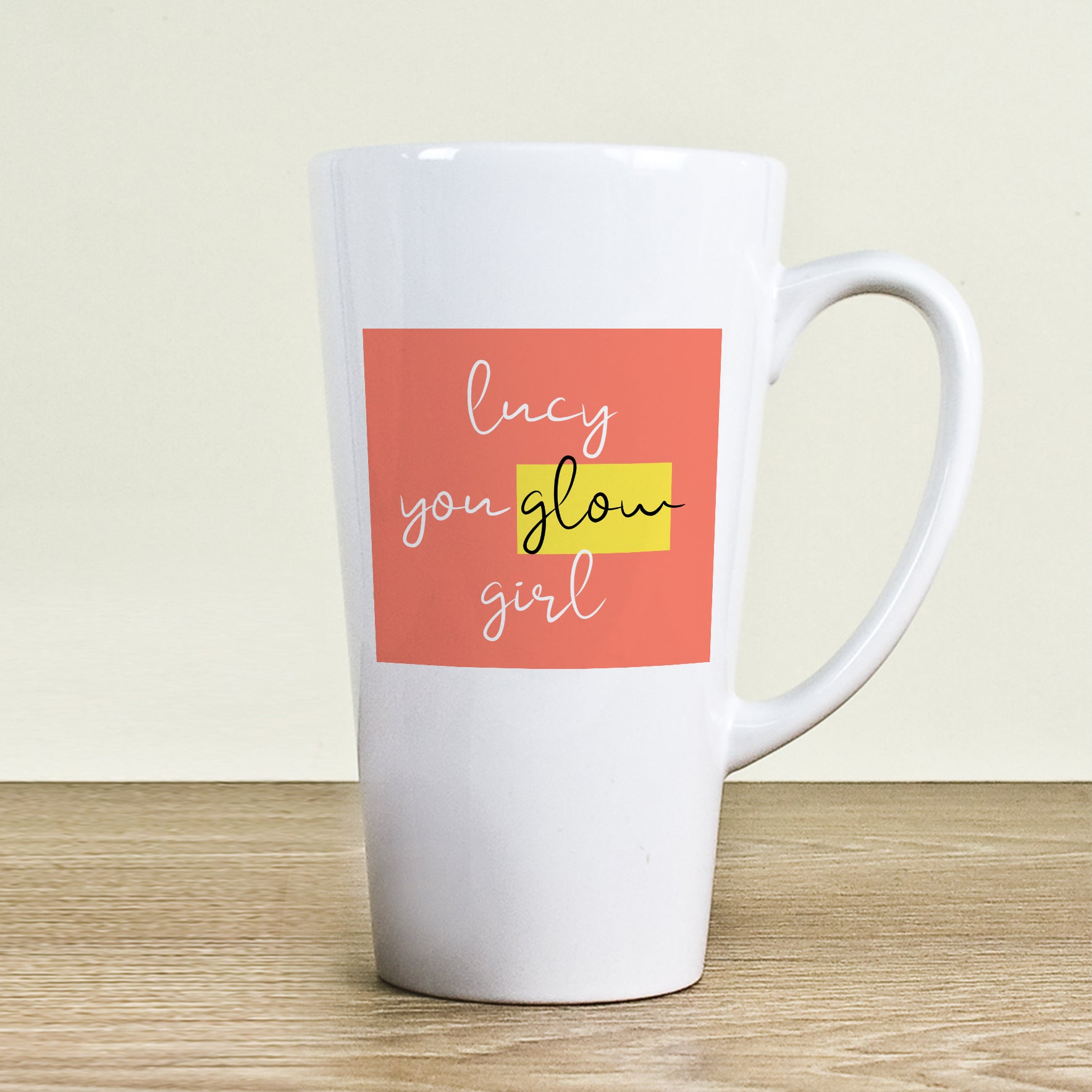 You Glow Girl Latte Mug