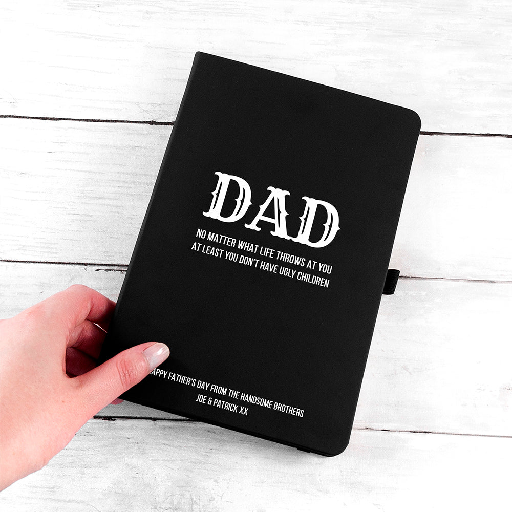No Matter What Dad A5 Notebook