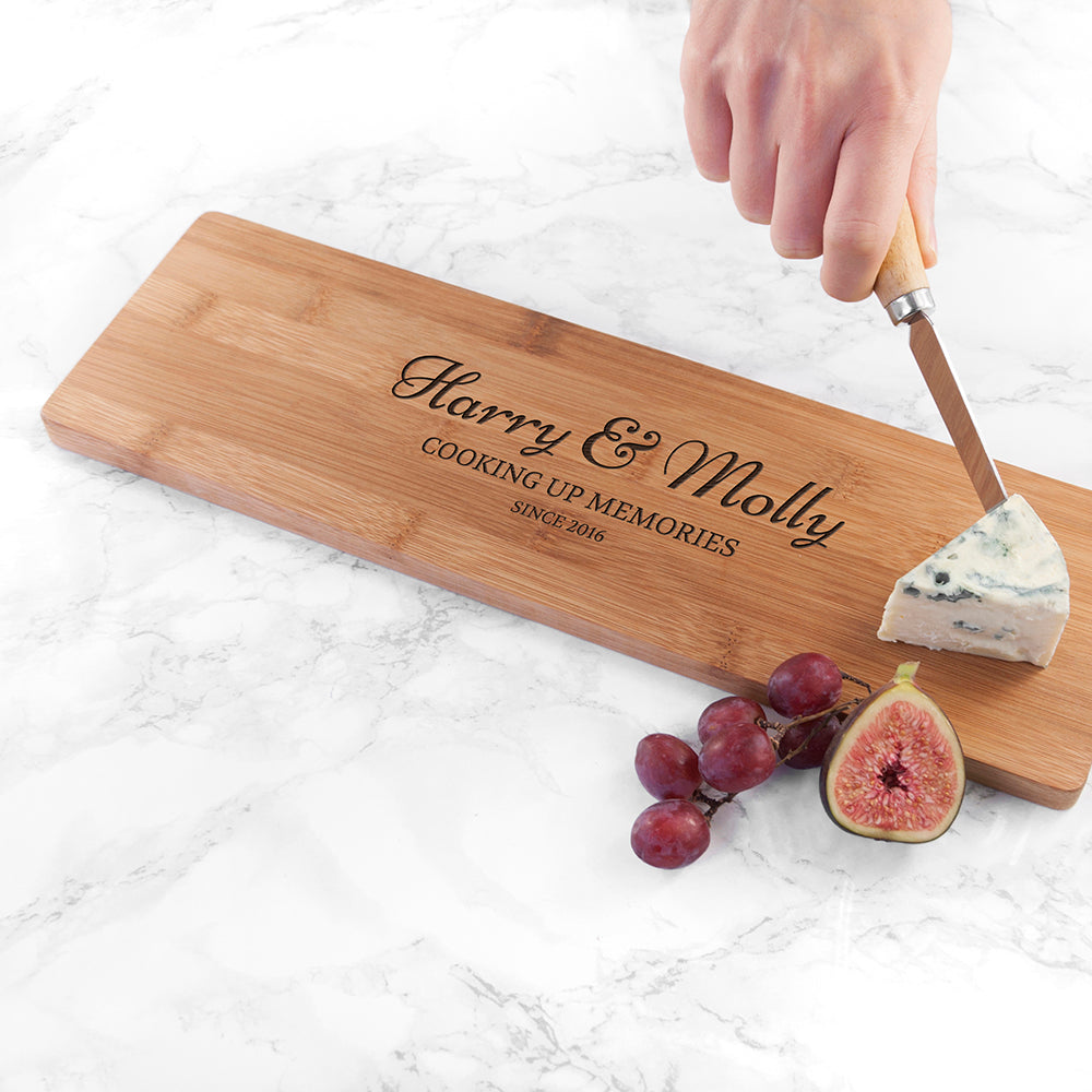 Personalised Anniversary Serving Board