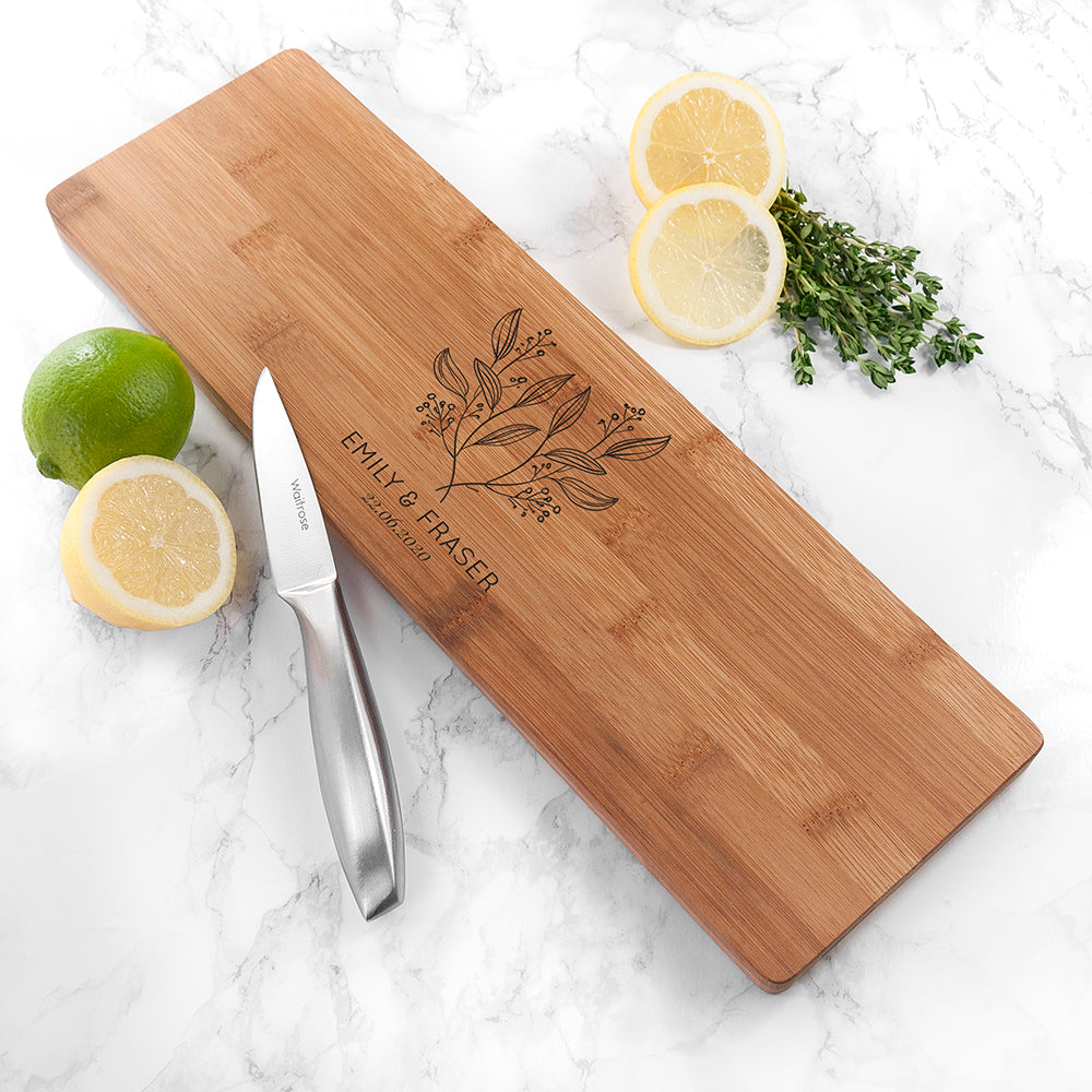 Personalised Happy Couple Serving Board