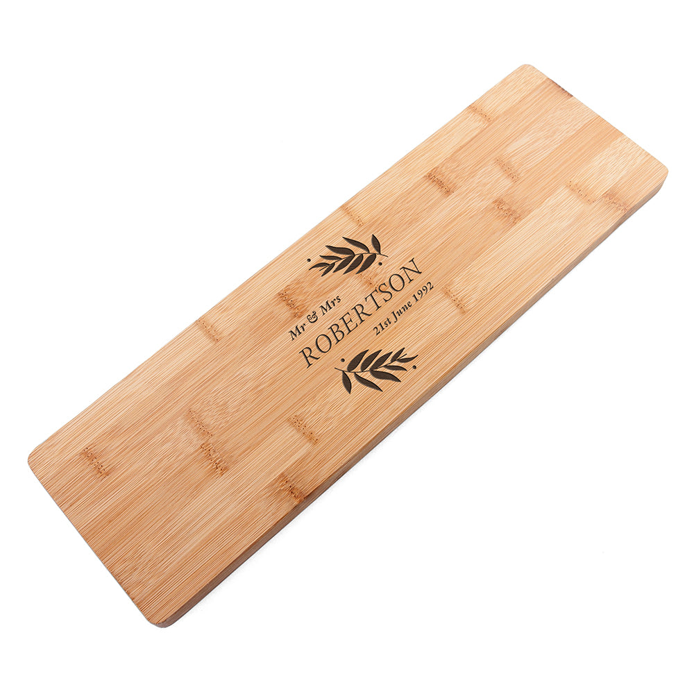 Personalised Wedding Serving Board