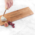 Personalised Family Dinner Serving Board