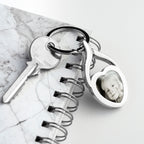 Personalised Heart Photo Keyring