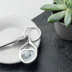 Personalised Heart Photo Keyring