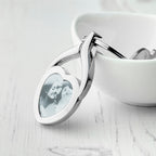 Personalised Heart Photo Keyring