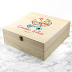 Personalised Pram Baby Boy Memory Box