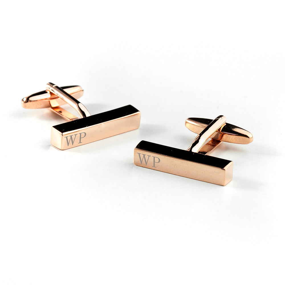 Personalised Monogram Cufflink Set