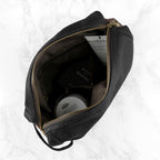 Personalised Men's Waxed Wash Bag