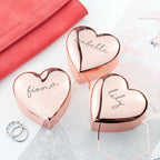 Personalised Heart Trinket Box