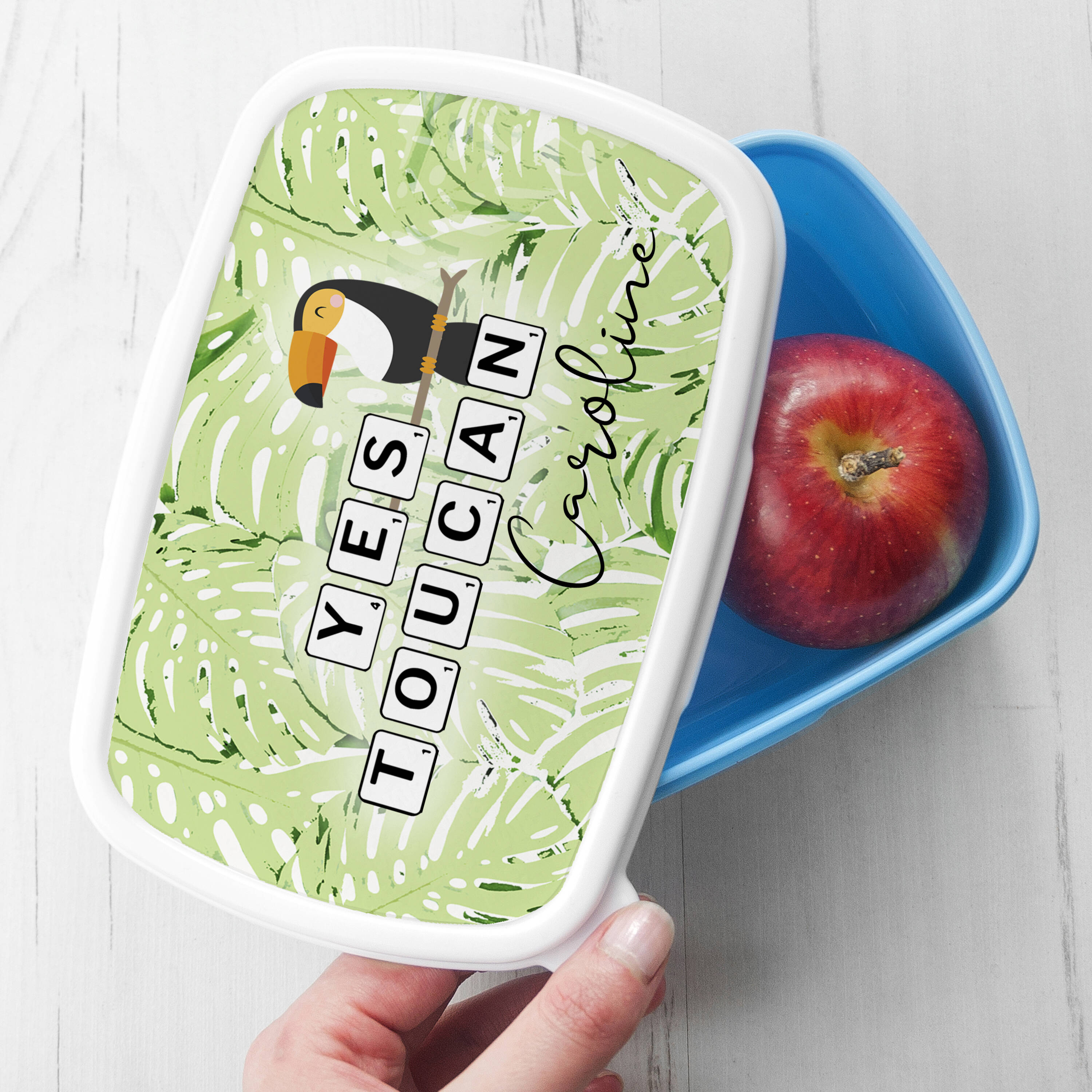 Personalised Yes Toucan Lunch Box