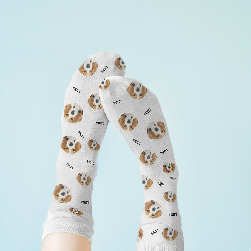Personalised Pet Photo Socks