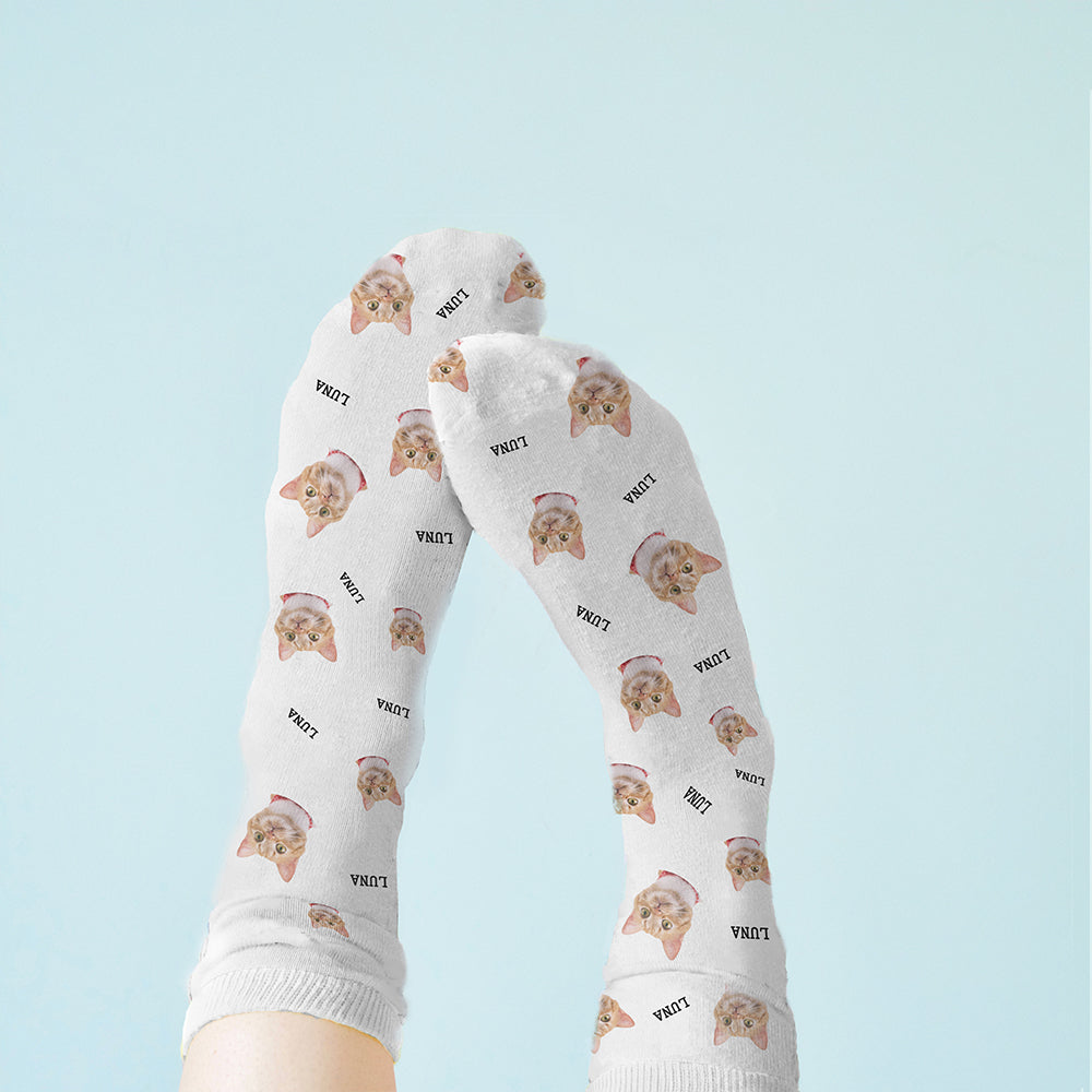 Personalised Pet Photo Socks