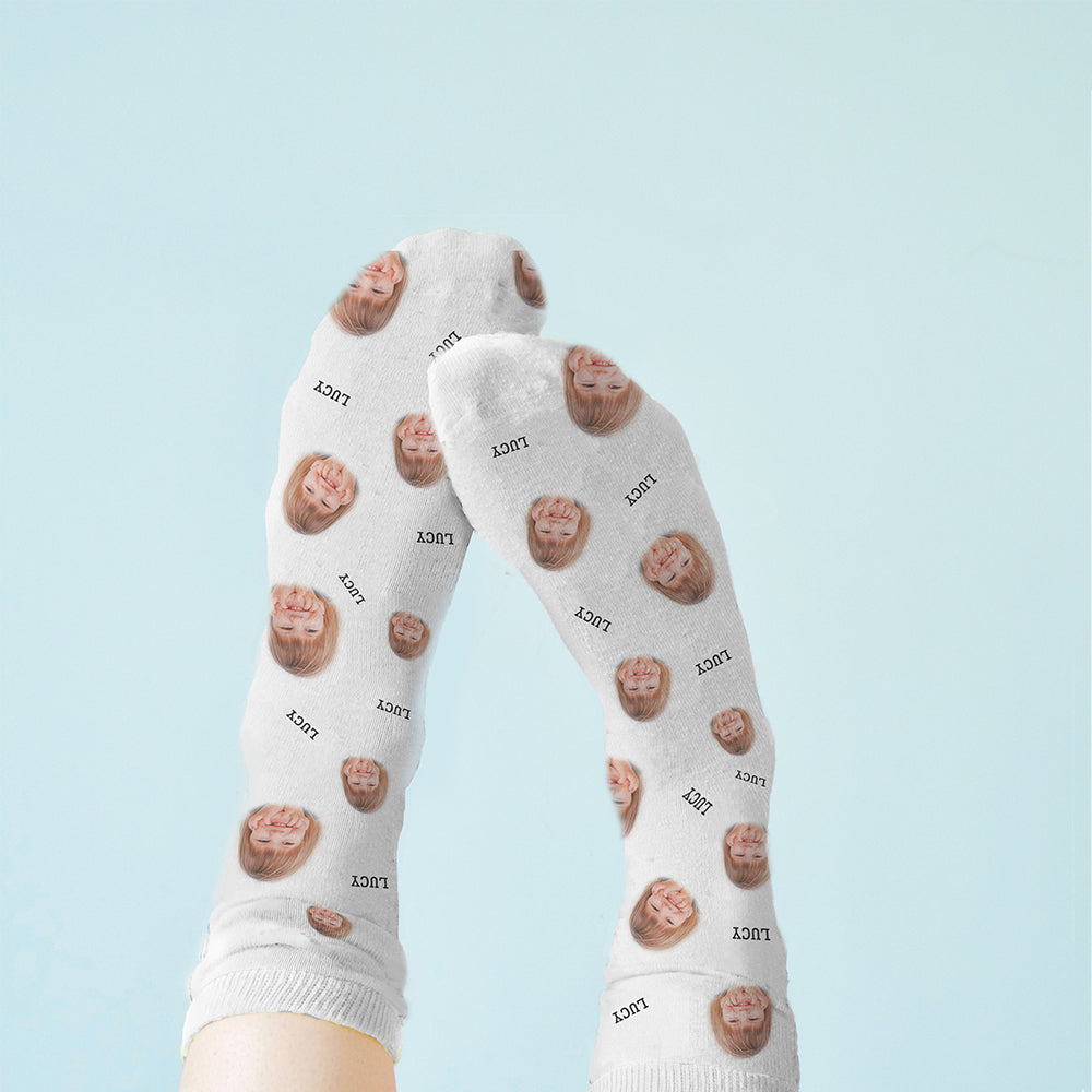 Personalised Photo Socks