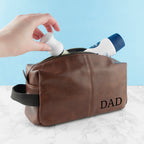 Personalised Vintage Style Wash Bag