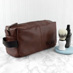 Personalised Vintage Style Wash Bag