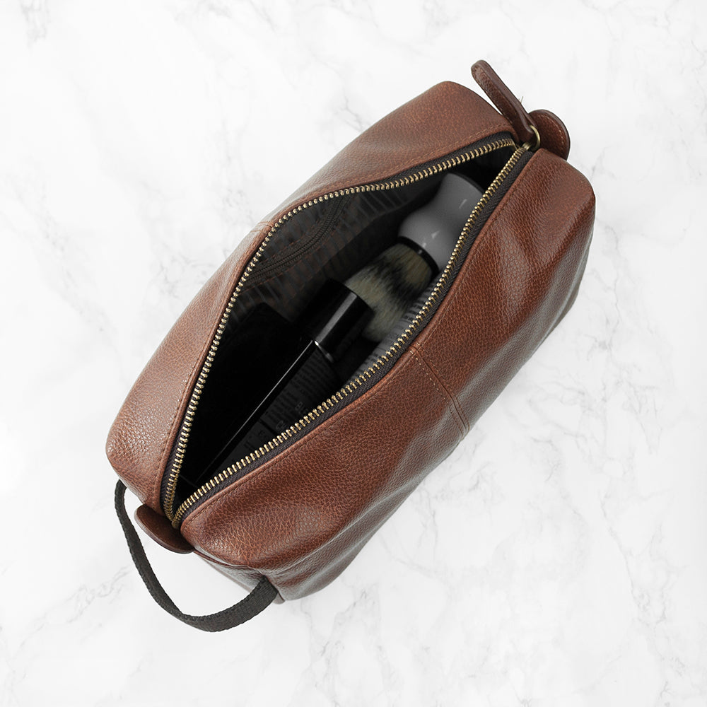 Personalised Vintage Style Wash Bag