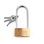 Personalised Lovers' Padlock
