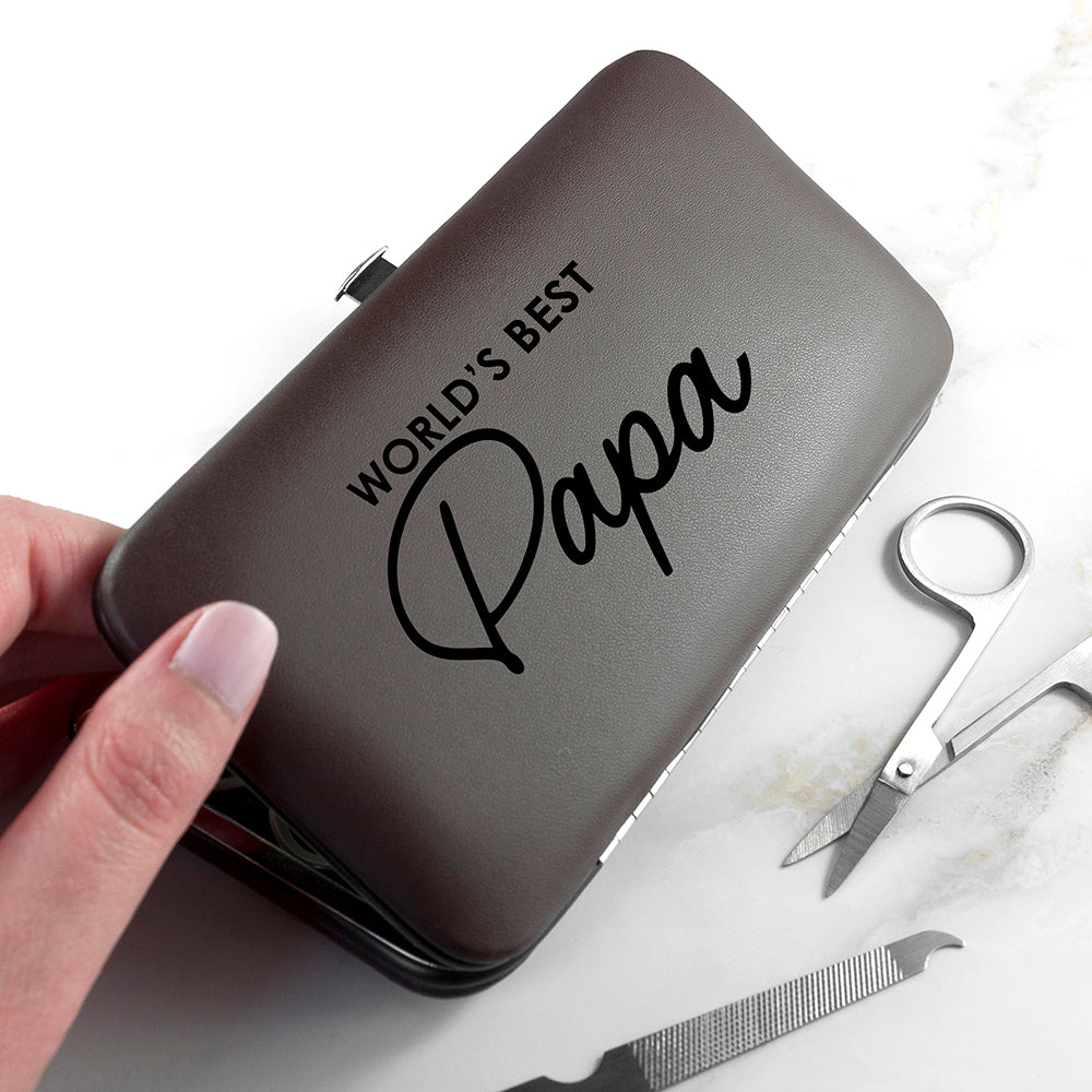 Personalised World's Best Dad Grooming Kit