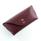 Personalised Origami Leather Glasses Case