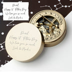 Personalised Handwriting Sundial Compass