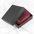 Personalised Leather Playing Card Case