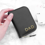 Personalised Leather Playing Card Case