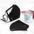 Personalised Face Covering in Black