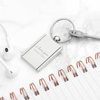 Personalised I Love You Mini Frame Keyring