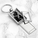 Personalised I Love You Mini Frame Keyring