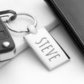 Personalised Rectangle Keyring