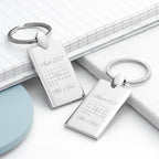 Personalised Special Date Keyring